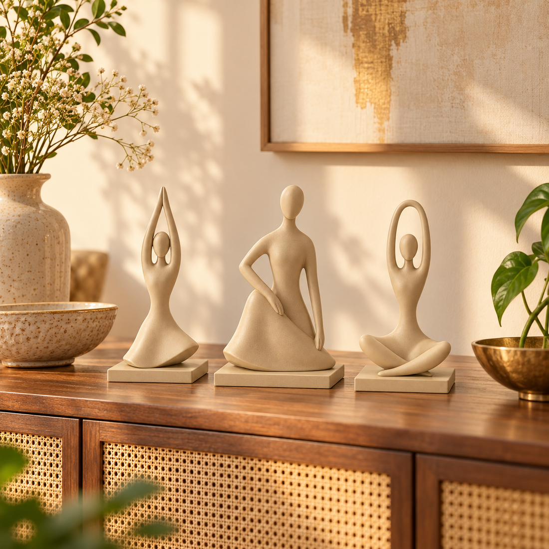 Harmony Pose Trio Warm Ivory
