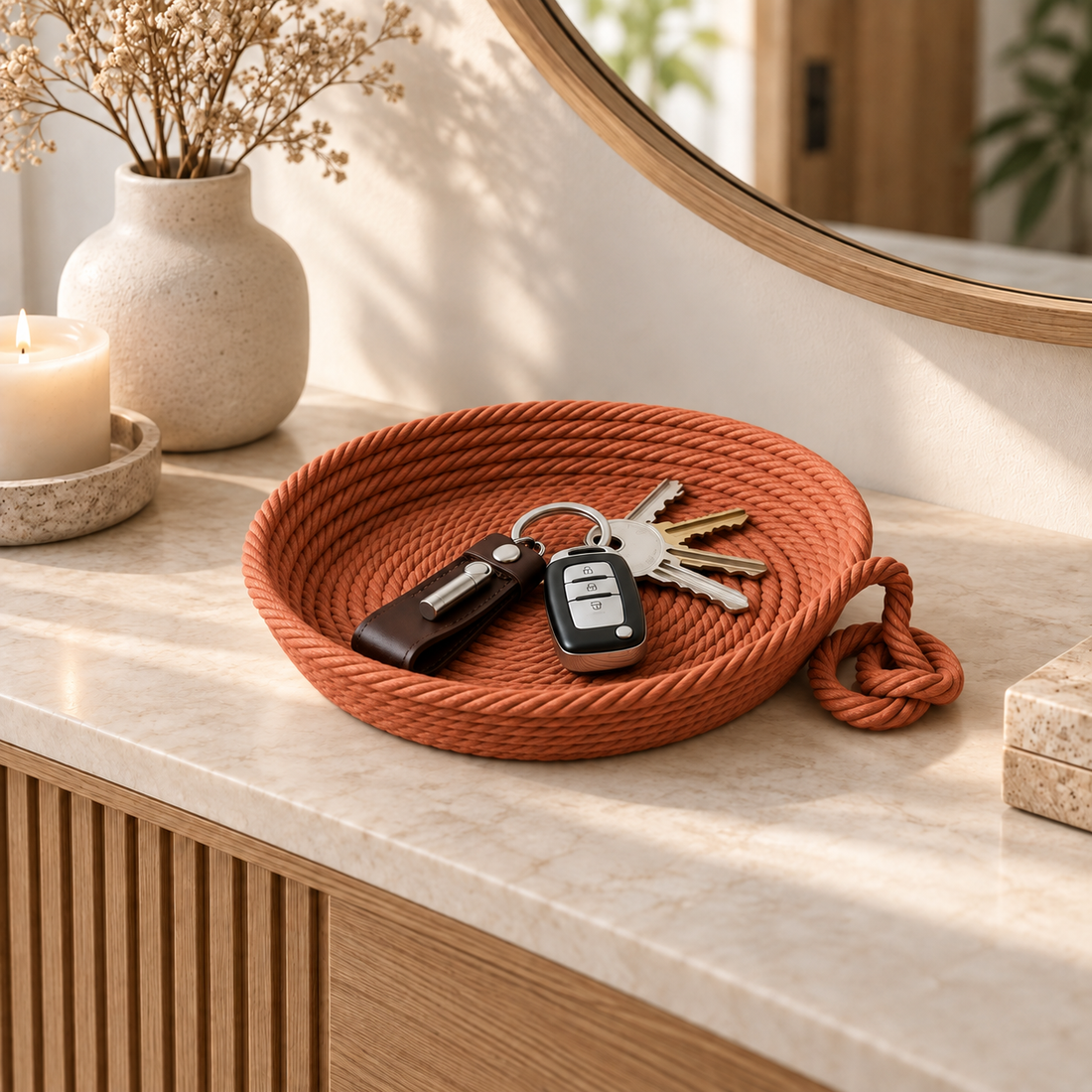 Rope Catchall Terracotta