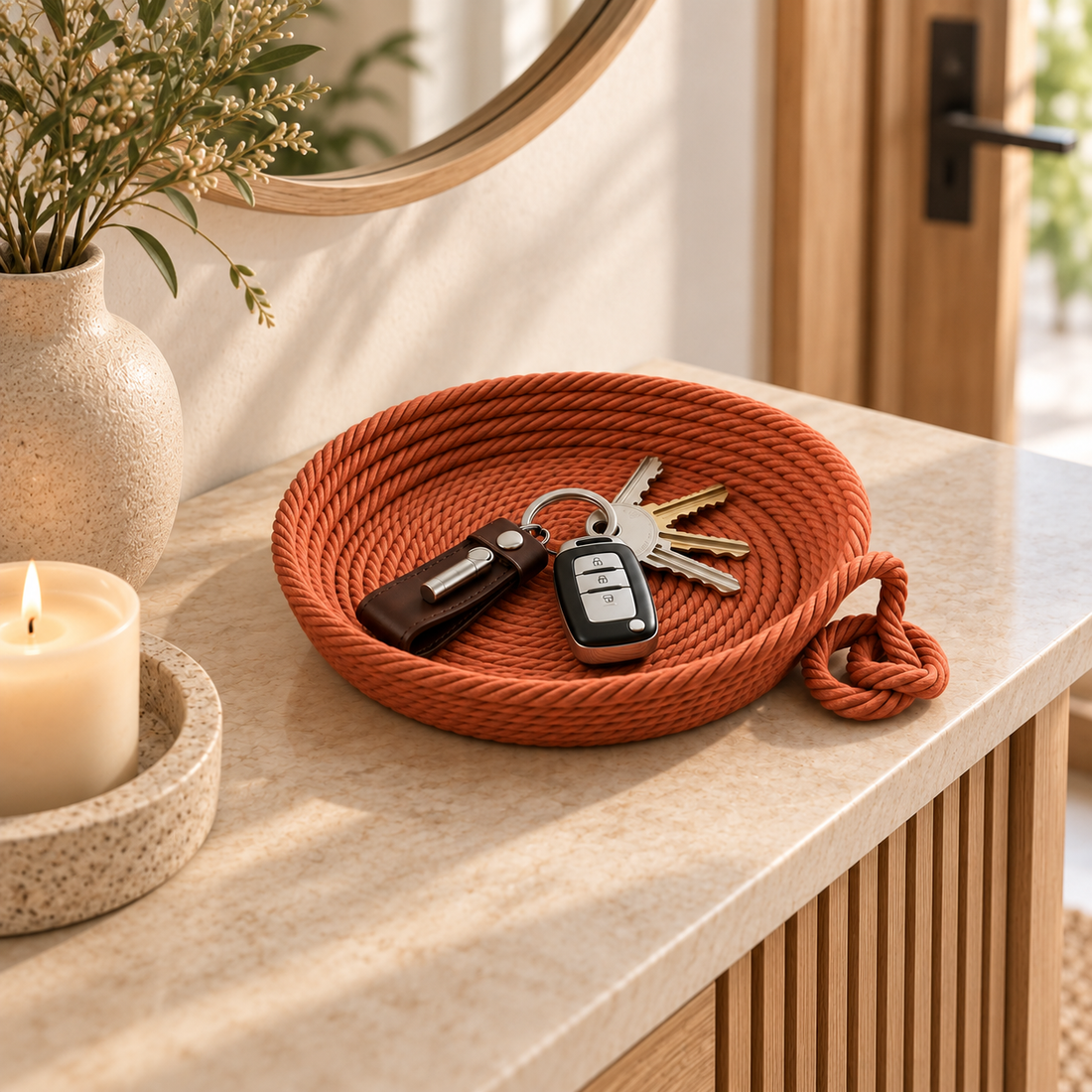 Rope Catchall Terracotta