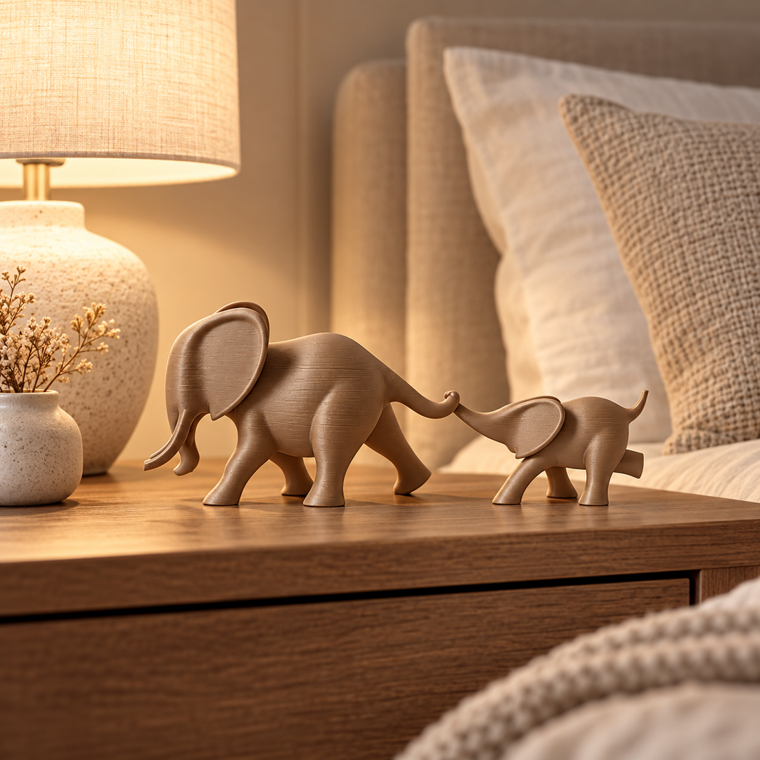 Elephant Duo Caramel Taupe
