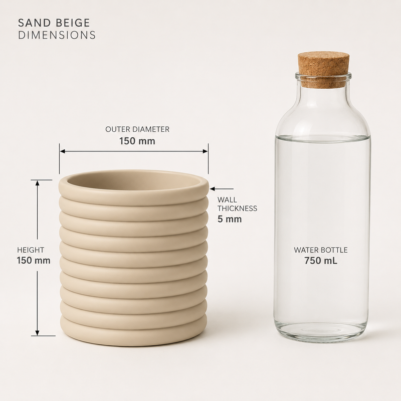 Ripple Cylinder size reference