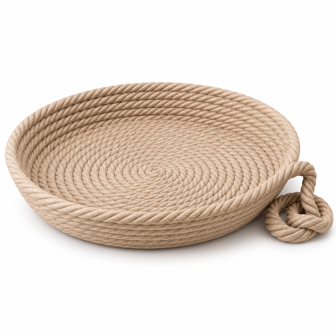 Rope Catchall Sand Beige