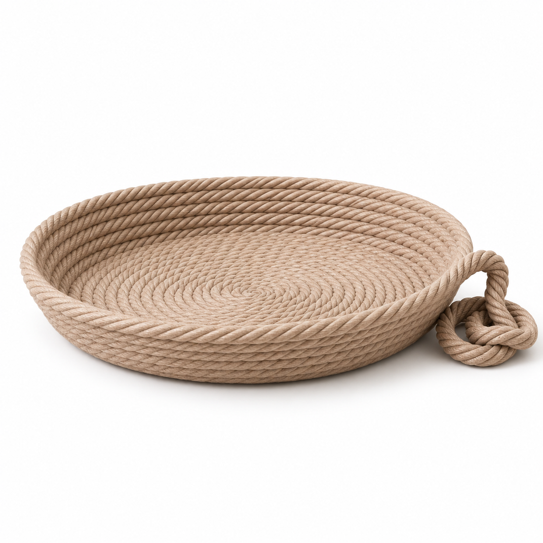 Rope Catchall Sand Beige
