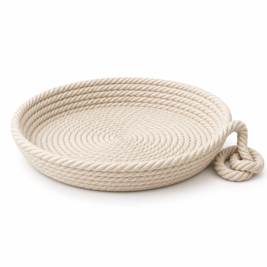 Rope Catchall Warm Ivory