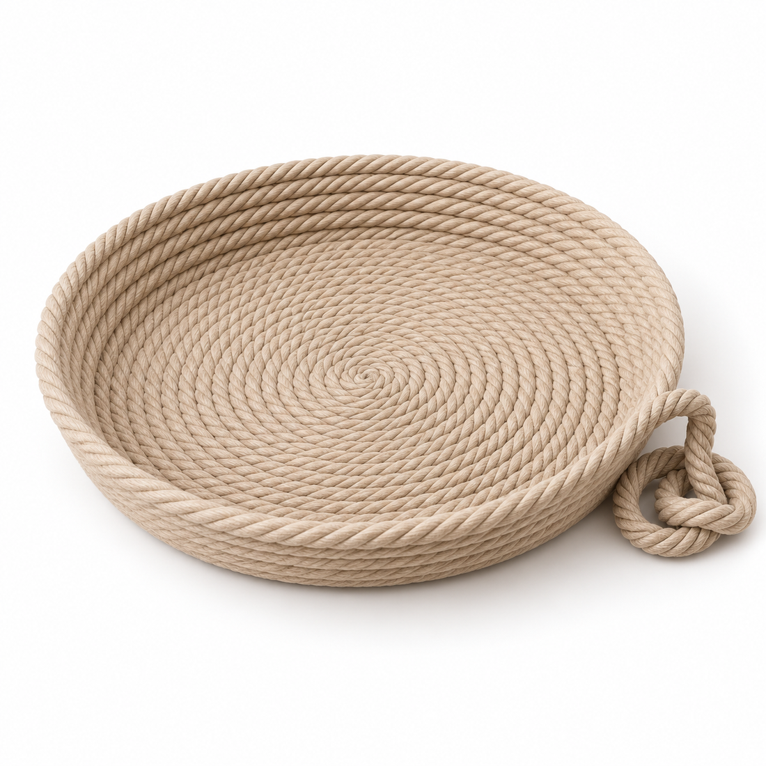 Rope Catchall Sand Beige