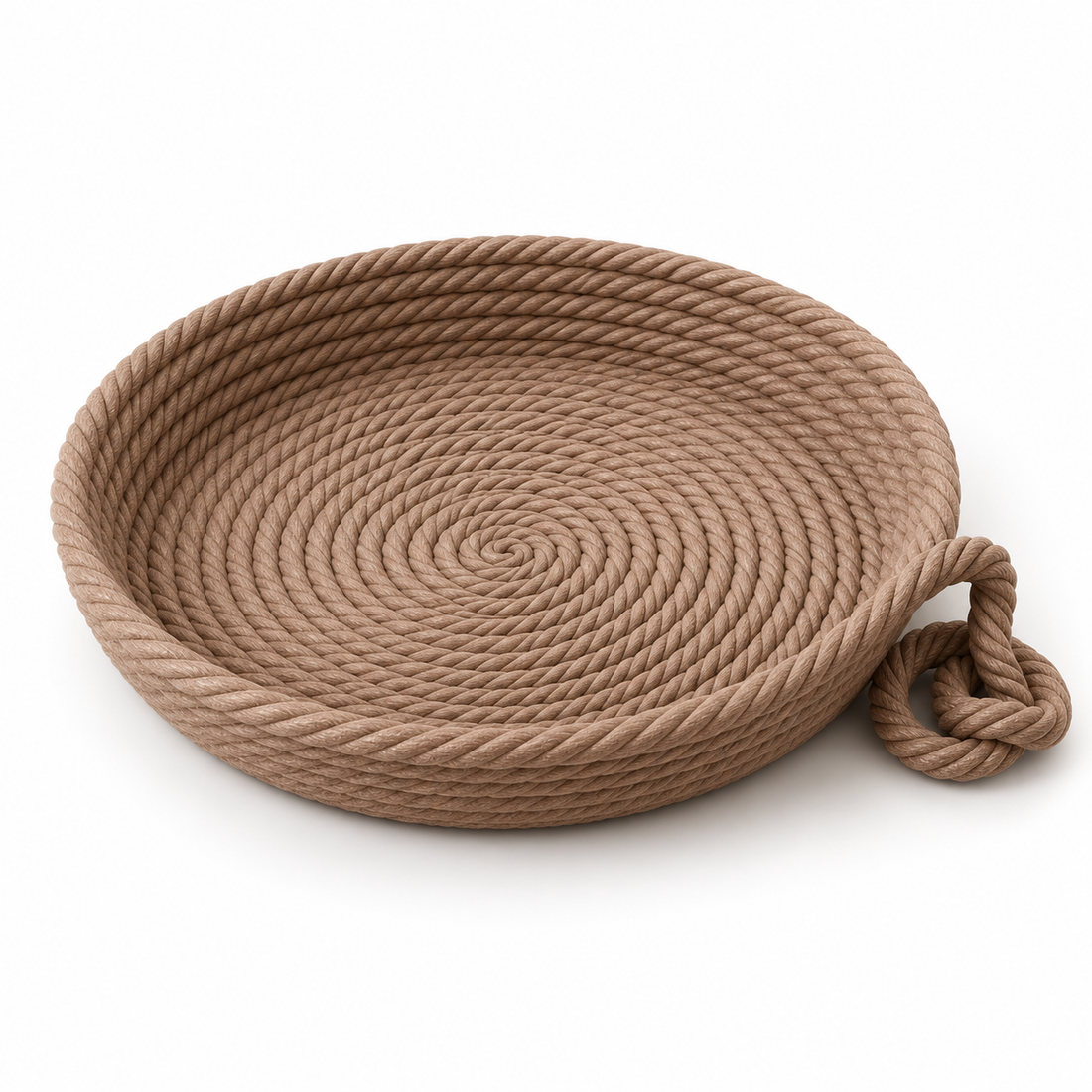 Rope Catchall Warm Taupe