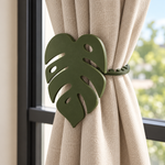 Monstera Curtain Clips