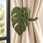 Monstera Curtain Clips