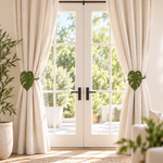 Monstera Curtain Clips