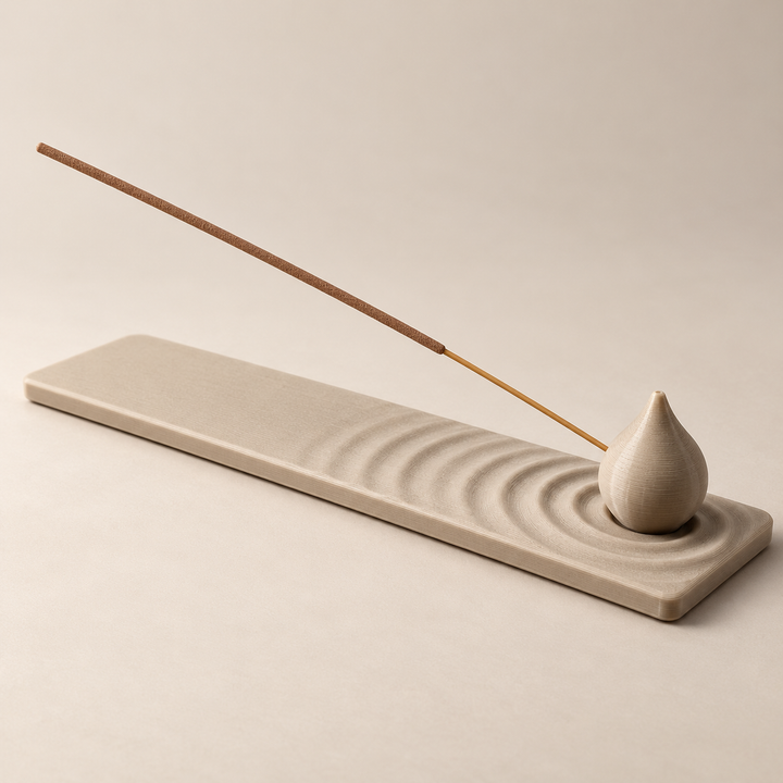 Zen Water Drop Ripple Incense Holder