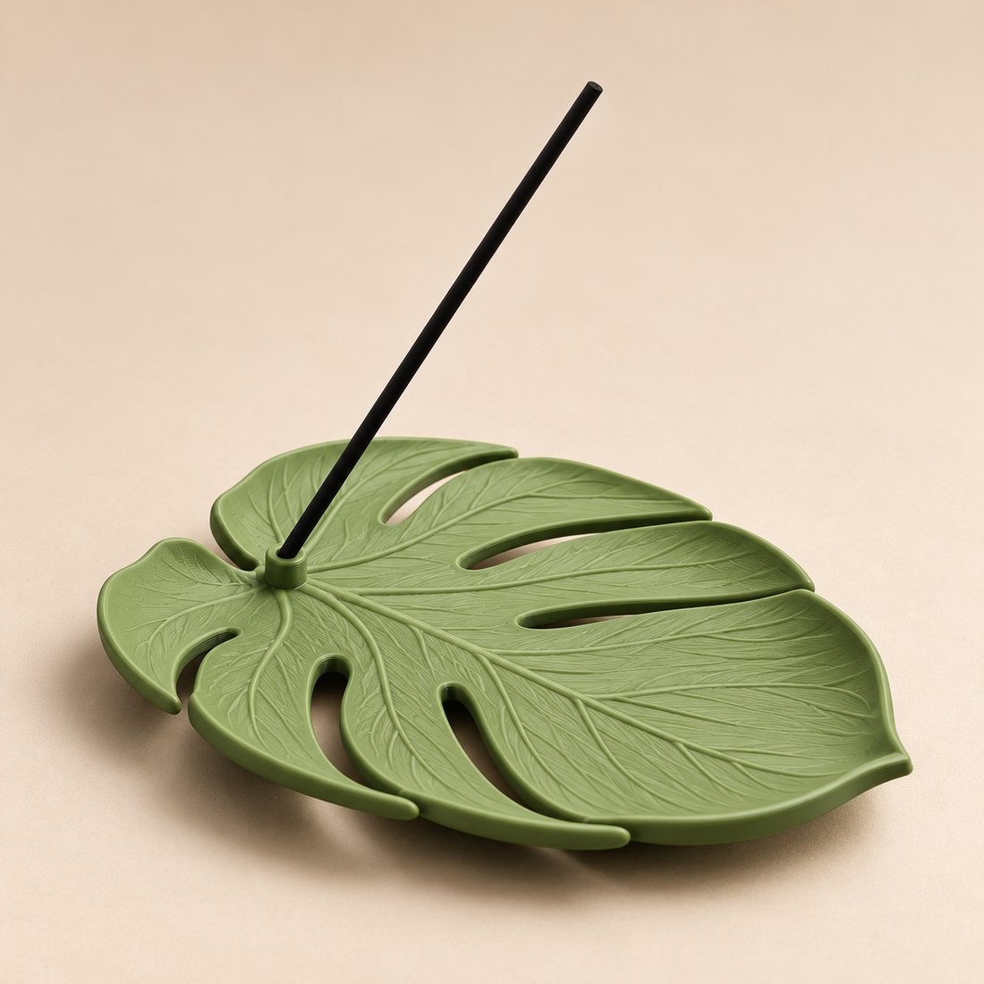 Monstera Leaf Incense Holder