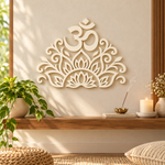 Om Lotus Mandala Backdrop