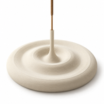 Water Ripple Warm Ivory