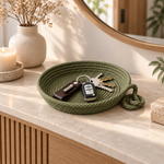 Rope Catchall Olive Green