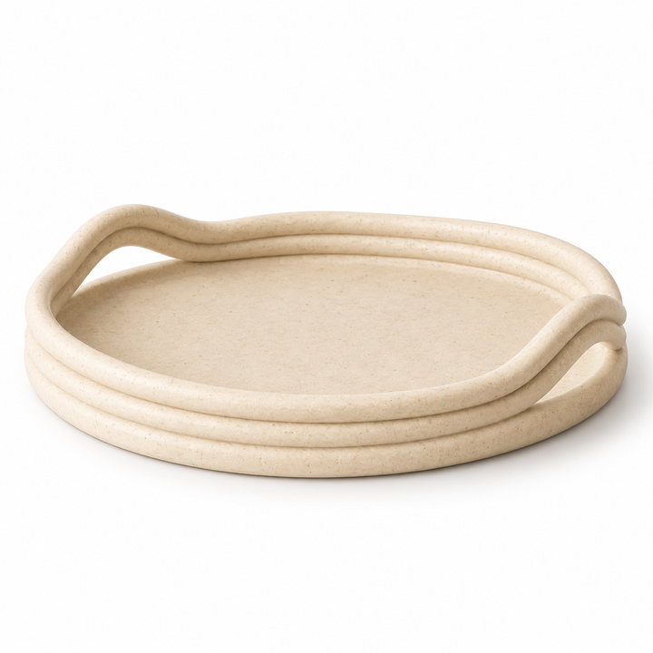 Minimal Wavy Tray