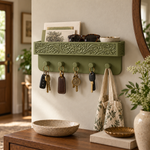 Jharoka Olive Green