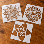 Mandala Rangoli Stencil Set