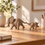 Elephant Duo Caramel Taupe