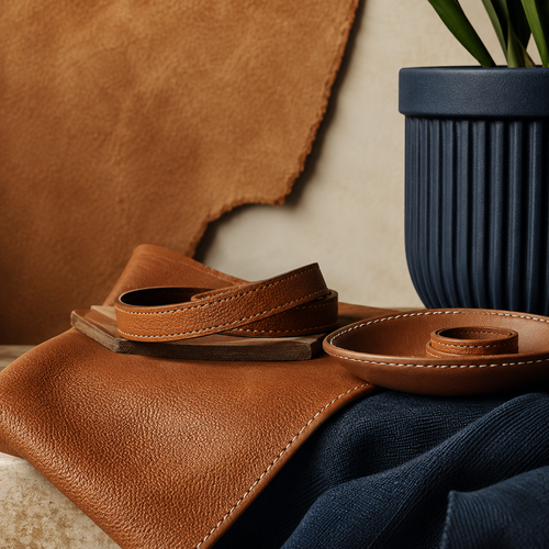 Tan Leather