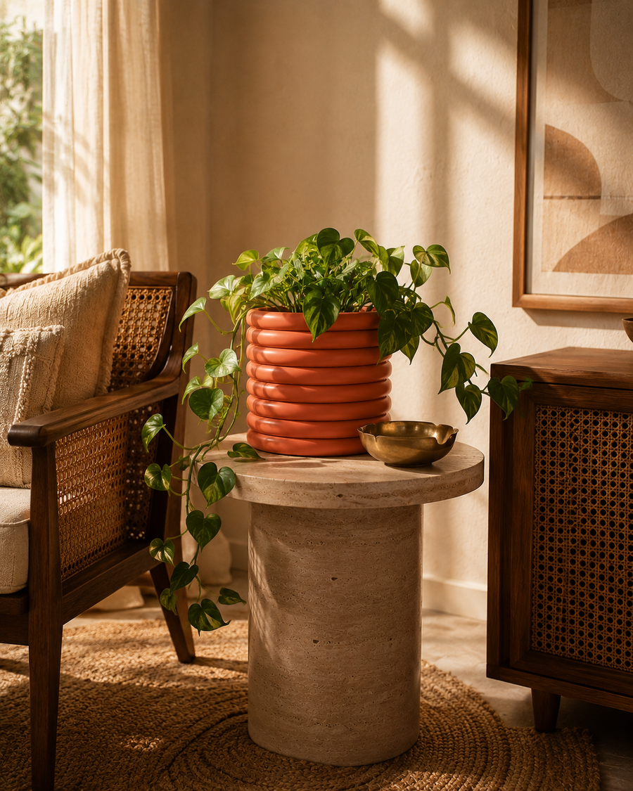 Ripple Cylinder Pot