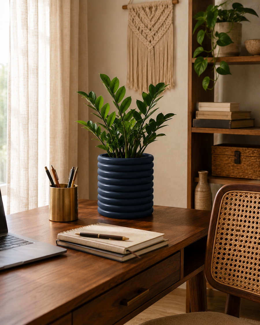 Ripple Cylinder Pot
