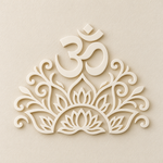 Om Lotus Mandala Backdrop