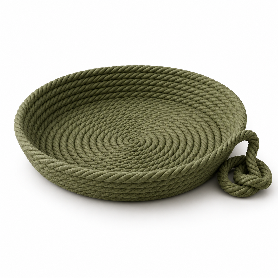 Rope Catchall Olive Green