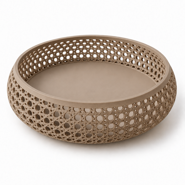 Rattan Catch All Tray