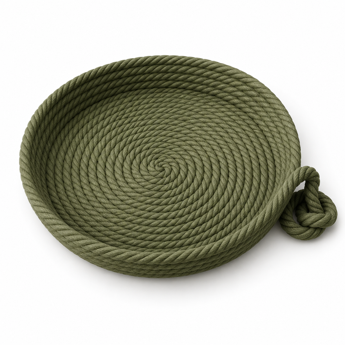 Rope Catchall Olive Green