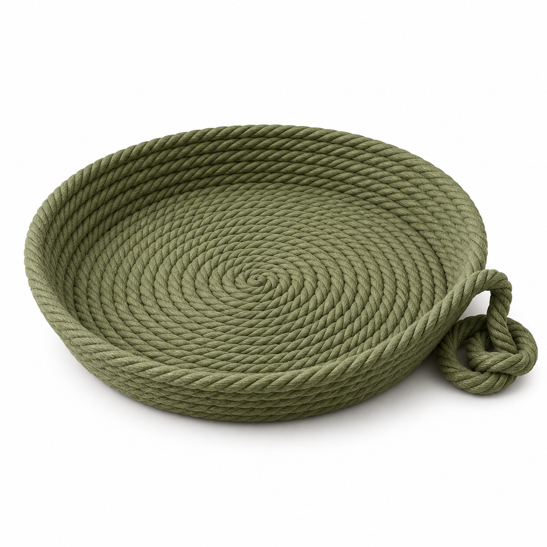 Rope Catchall Olive Green