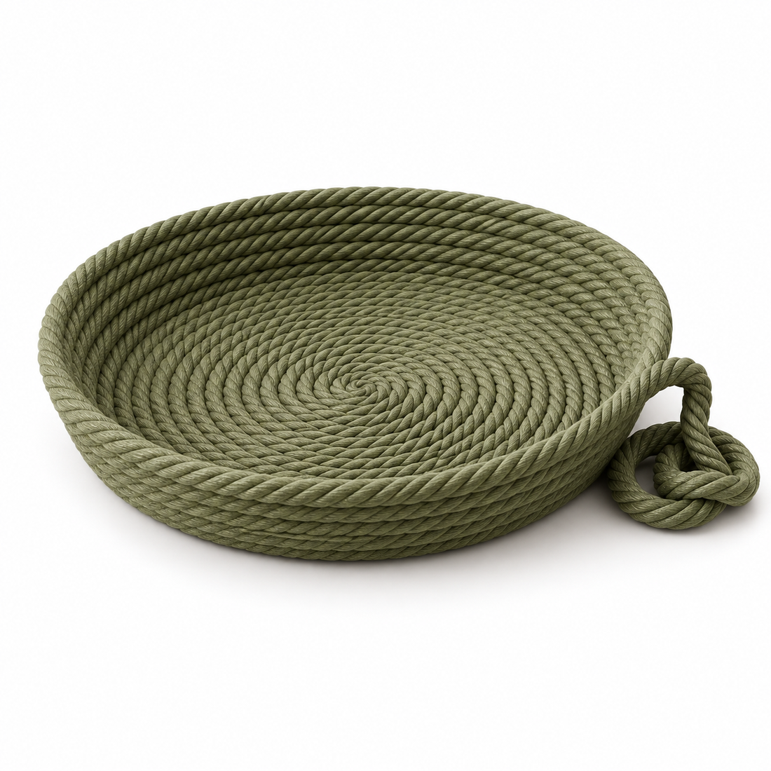 Rope Catchall Olive Green