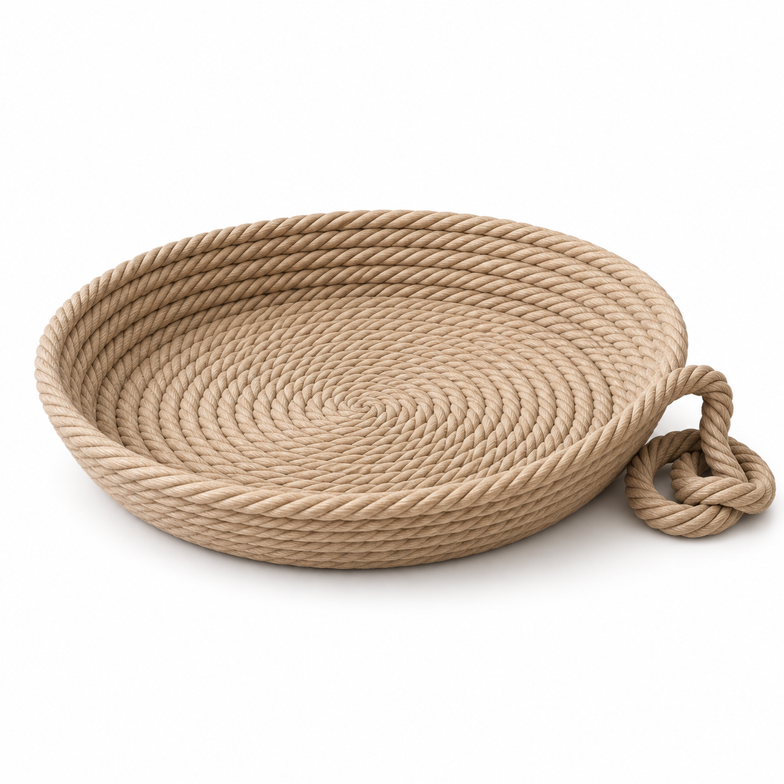Rope Catchall Sand Beige