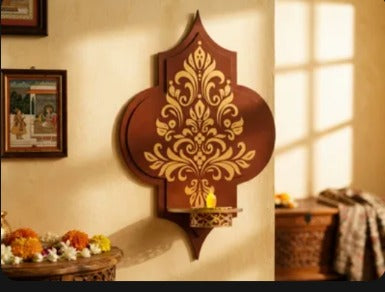Temporary MakerWorld reference image — Ornate Diya Wall Panel